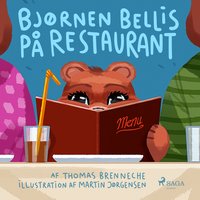 Bjørnen Bellis på restaurant - Thomas Banke Brenneche