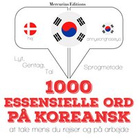 1000 essentielle ord på koreansk - JM Gardner