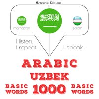 Arabic – Uzbek : 1000 basic words - JM Gardner