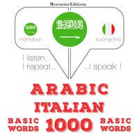 Arabic - Italian : 1000 basic words - JM Gardner