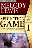 Seduction Game - A Sexy Victorian Bi MFM Threesome Short Story from Steam Books - Steam Books, Melody Lewis